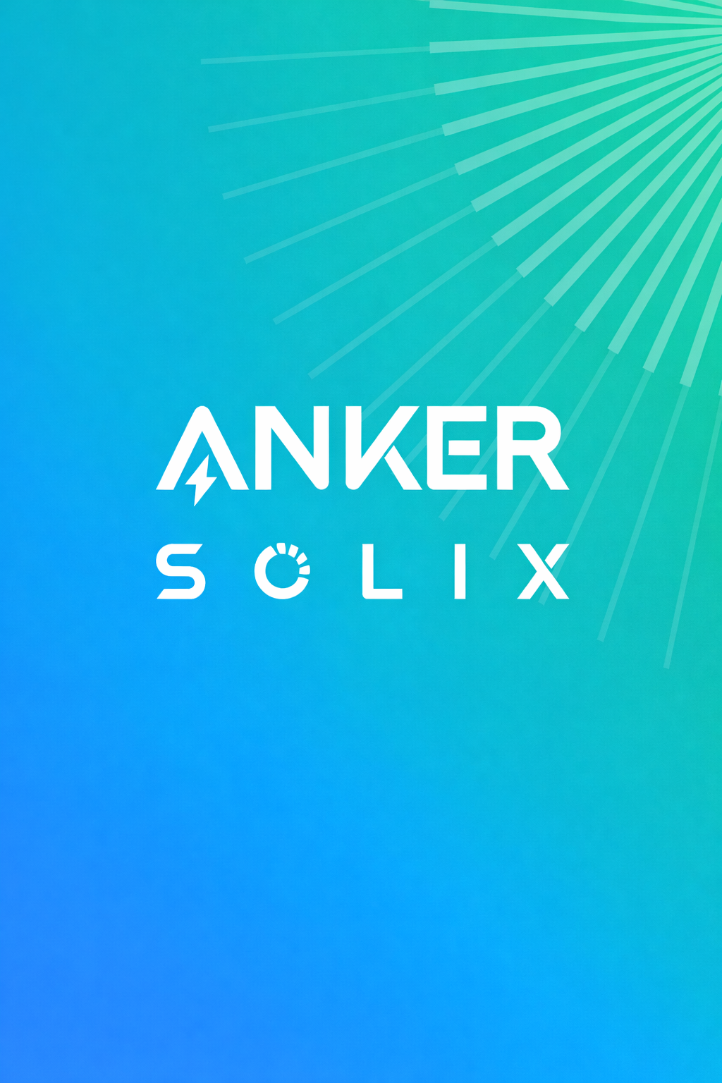 Anker Solix logo with sunburst rays